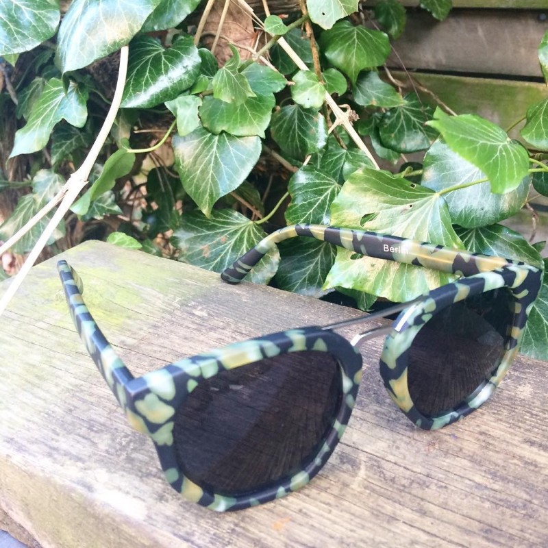 The Rubz solbriller, Berlin – grøn turtle/skildpadde