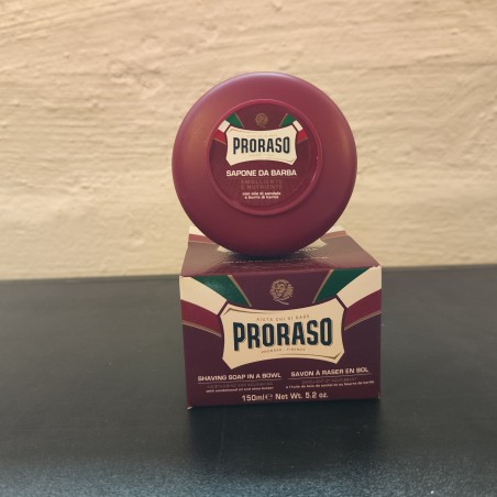 Proraso Barbersæbe - Nourshing, Sadeltræsolie og Sheasmør