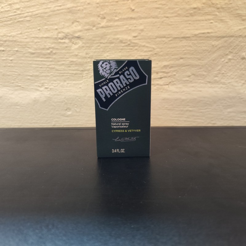 Proraso Cologne Cypress & Vetyver